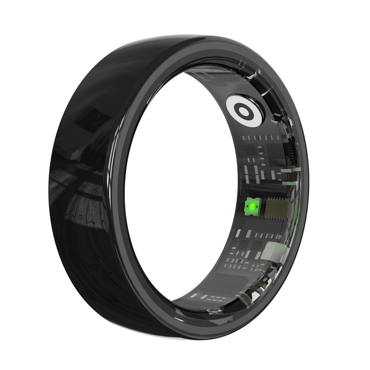 PHAEVOX™ CeraRing — Smart Health Ring | Ceramic | Heart Rate, Sleep, SpO2 | Sizes 6–13