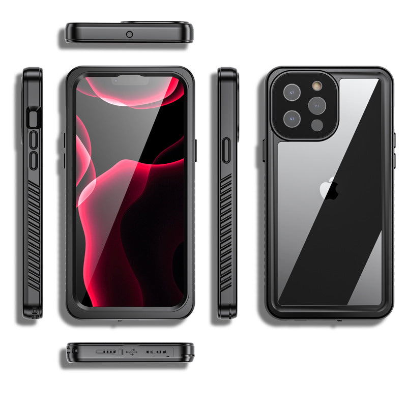 PHAEVOX™ WaterShield Pro — Waterproof Rugged iPhone Case