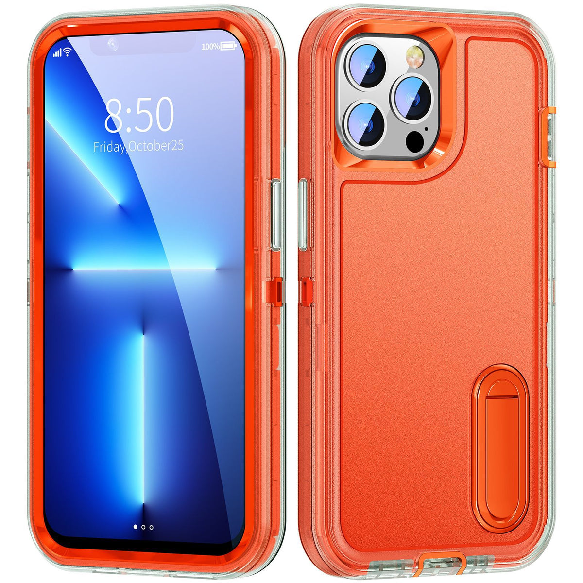 PHAEVOX™ RugedCore Case — Dual-Layer Shockproof iPhone Case | iPhone 11–14 Series | 10 Colors