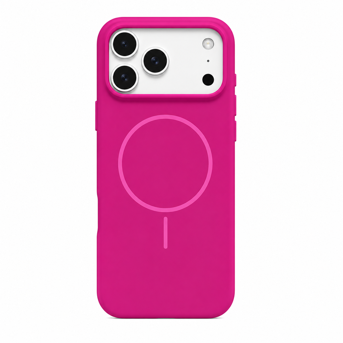 PHAEVOX™ SoftRing Silicone Case — Magnetic Ring iPhone 17 Case | Shockproof, All-Inclusive | 15 Colors