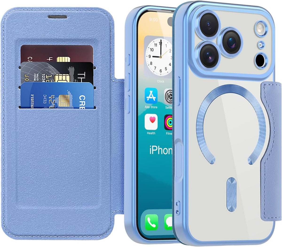 PHAEVOX™ ShieldFlip — Full-Cover Flip Suction iPhone Case | Drop Protection | iPhone 11–18 Series