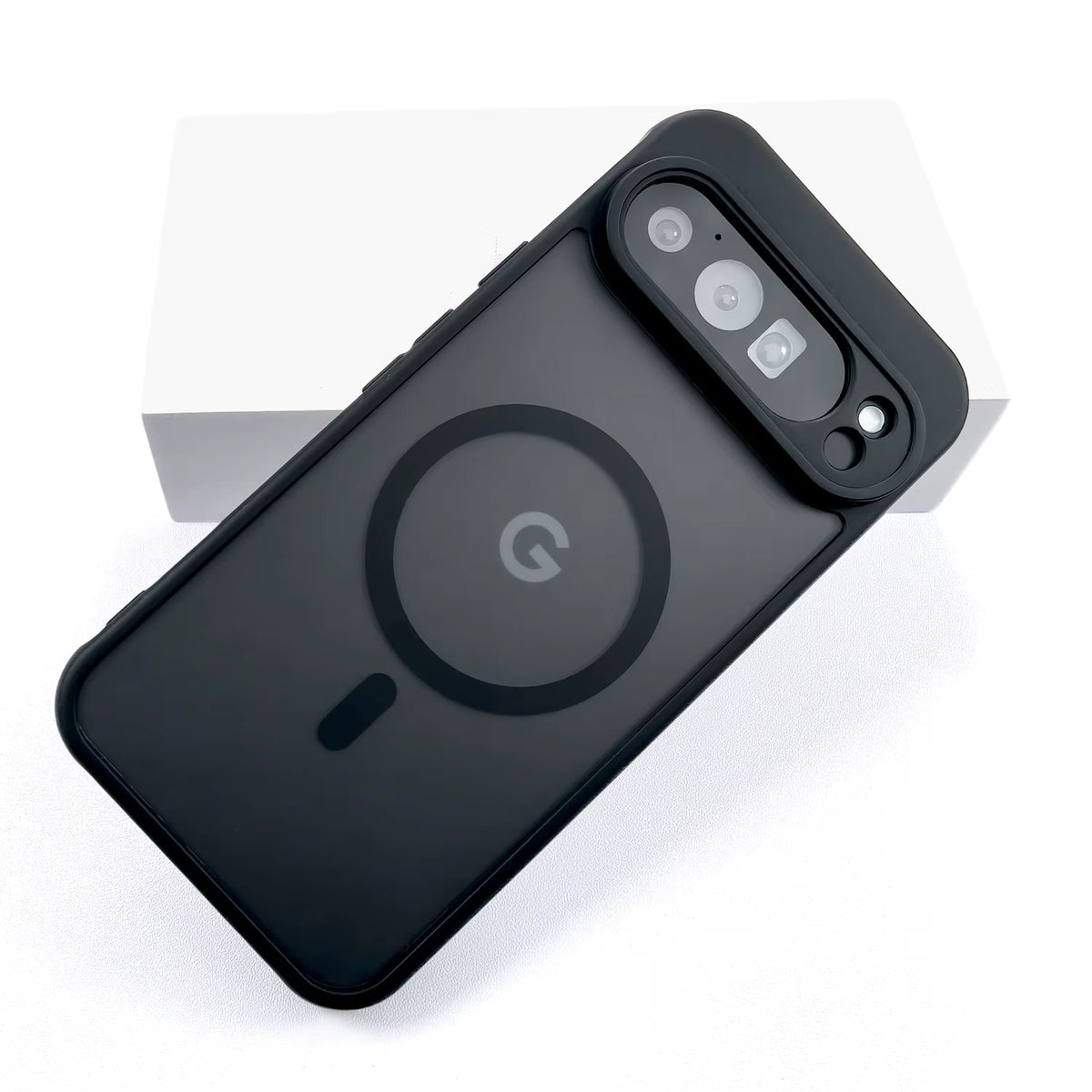 PHAEVOX™ FrostMag Case — Magnetic Frosted Google Pixel Case | Wireless Charging | Pixel 7A–10 Pro XL