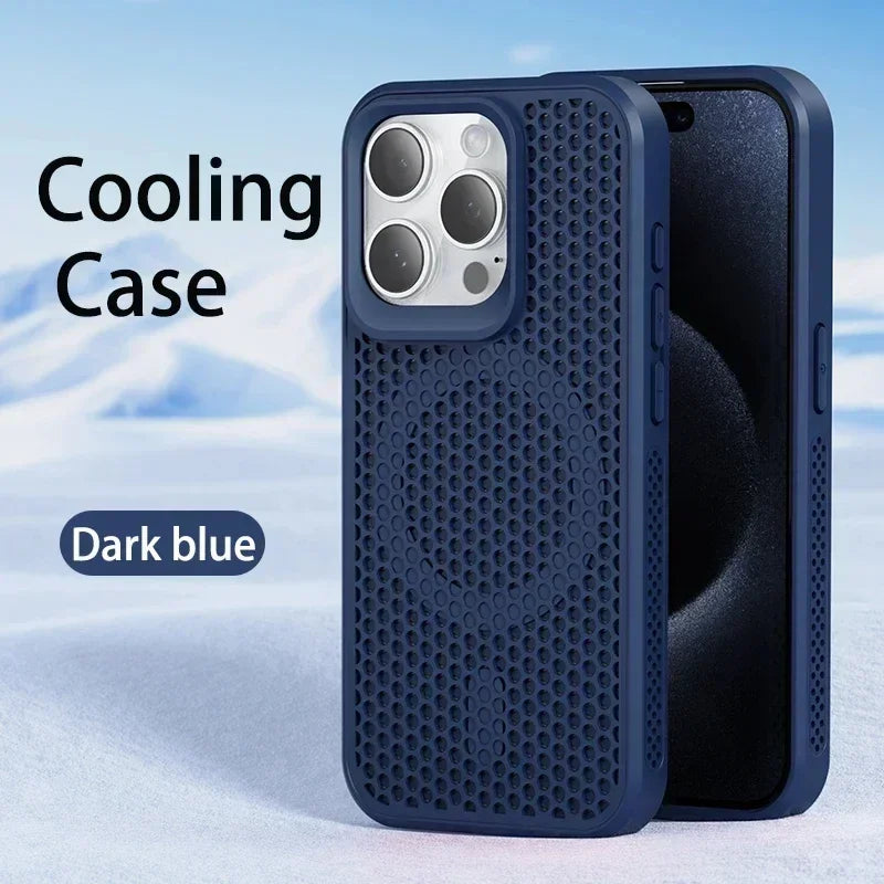 PHAEVOX™ AirFlow Cooling Fan & Cooling Heat-Dissipation MagSafe Case