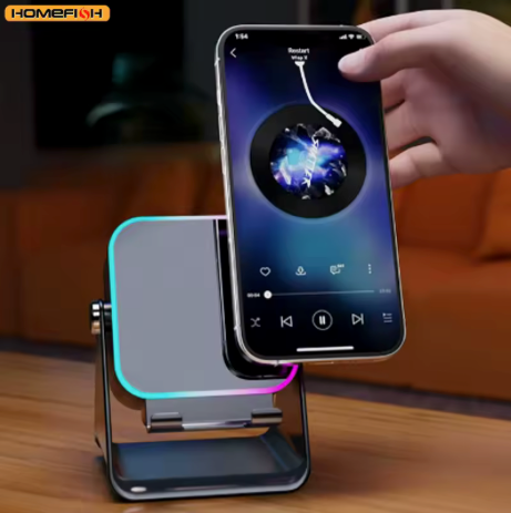 PHAEVOX™ GlowSense LED Night Light — Wireless Rechargeable Sensor Lamp | Bedroom & Gaming Ambient Light