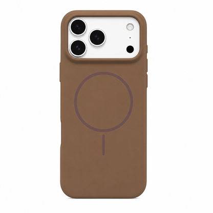PHAEVOX™ SoftRing Silicone Case — Magnetic Ring iPhone 17 Case | Shockproof, All-Inclusive | 15 Colors