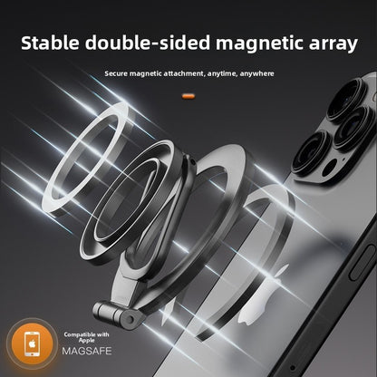 PHAEVOX™ Magnetic Phone Ring Holder & Stand — Metal | MagSafe-Compatible