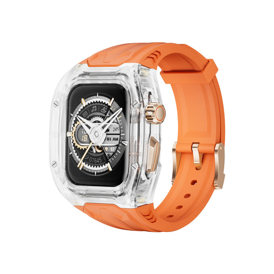 PHAEVOX™ RuggedSport Watch Case & Band — Transparent Apple Watch Case