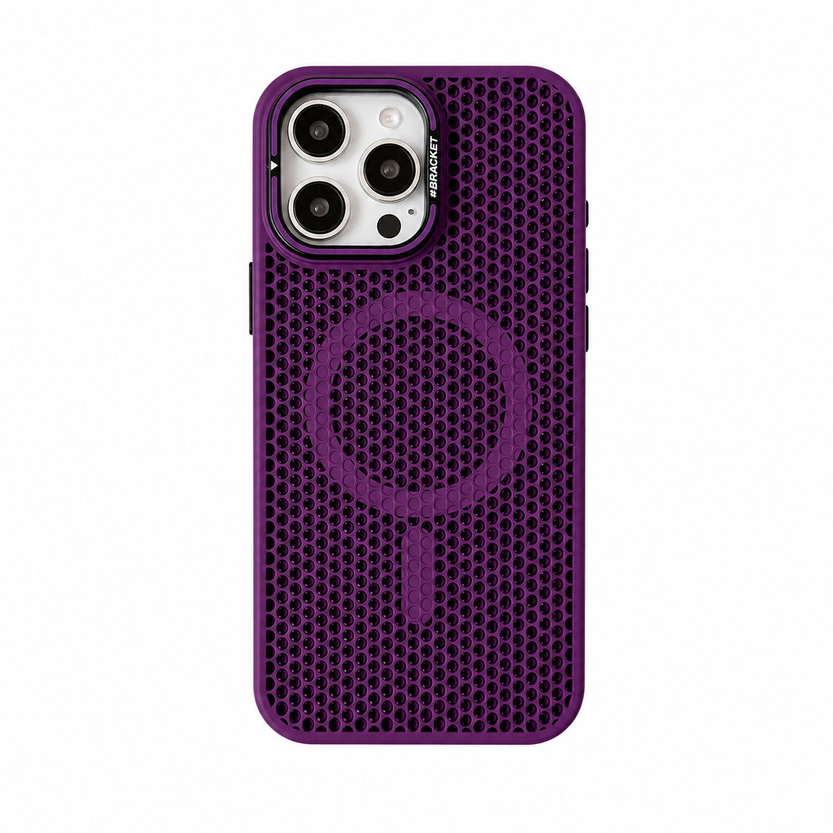 PHAEVOX™ MagStand Frosted iPhone Case — Magnetic, Kickstand & Heat Dissipation