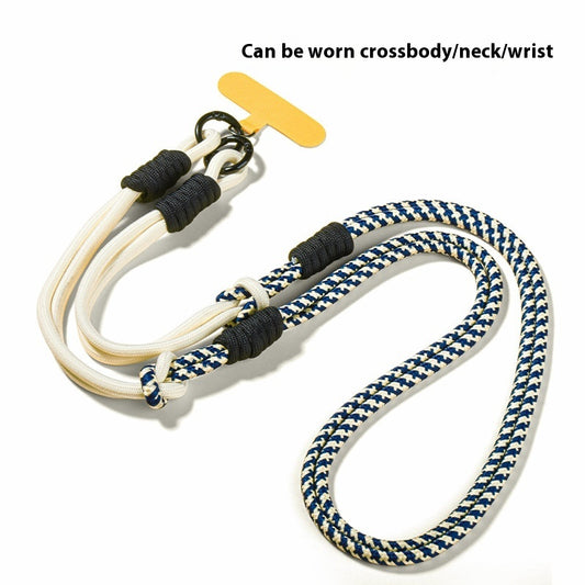 PHAEVOX™ Crossbody Phone Lanyard — Adjustable Wrist Strap, Handmade Polyester, Unisex