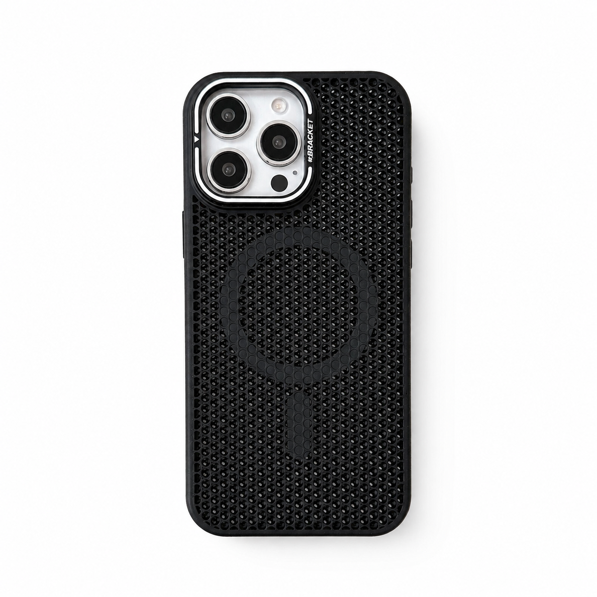 PHAEVOX™ MagStand Frosted iPhone Case — Magnetic, Kickstand & Heat Dissipation