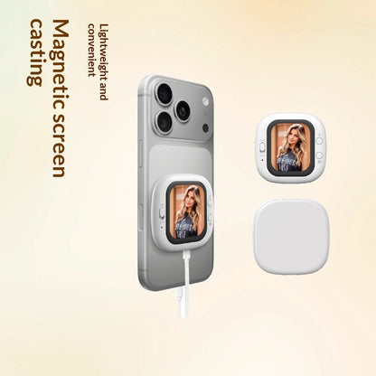 PHAEVOX™ Magnetic Selfie Mirror Screen — Use Your Back Camera for Every Shot