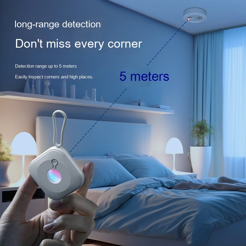 PHAEVOX™ Smart Hidden Camera Detector — Anti-Spy Lens Finder for Hotels & Travel