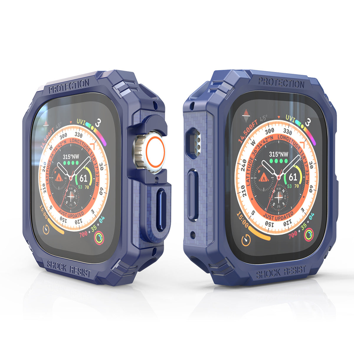 PHAEVOX™ RuggedShield Watch Case — Dual-Layer TPU + PC Apple Watch Ultra Case | 49mm