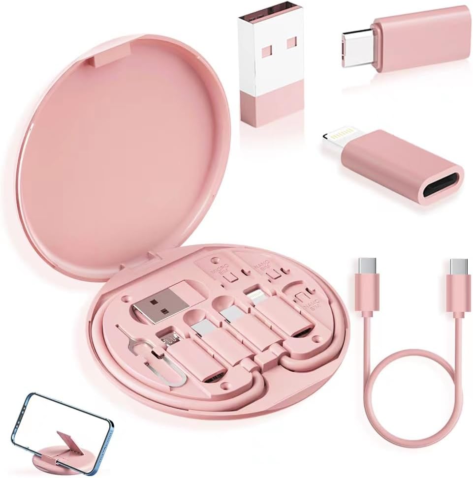 PHAEVOX™ Multifunctional Cable Organizer — Desk Storage Box with Phone Holder