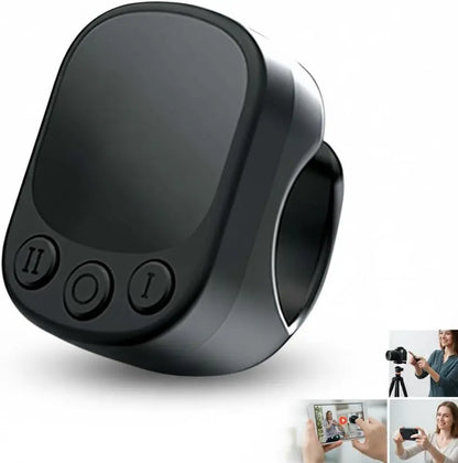 PHAEVOX™ RingControl — Touchscreen Ring Remote | E-Book Page Turner
