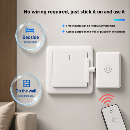 PHAEVOX™ Wireless Light Switch Remote — Control Any Light Without Wiring