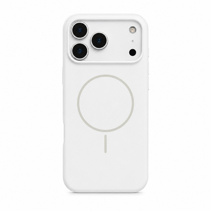 PHAEVOX™ SoftRing Silicone Case — Magnetic Ring iPhone 17 Case | Shockproof, All-Inclusive | 15 Colors