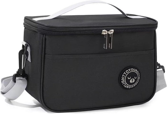 PHAEVOX™ FreshKeep Insulated Lunch Bag — Stay-Cold Oxford Tote