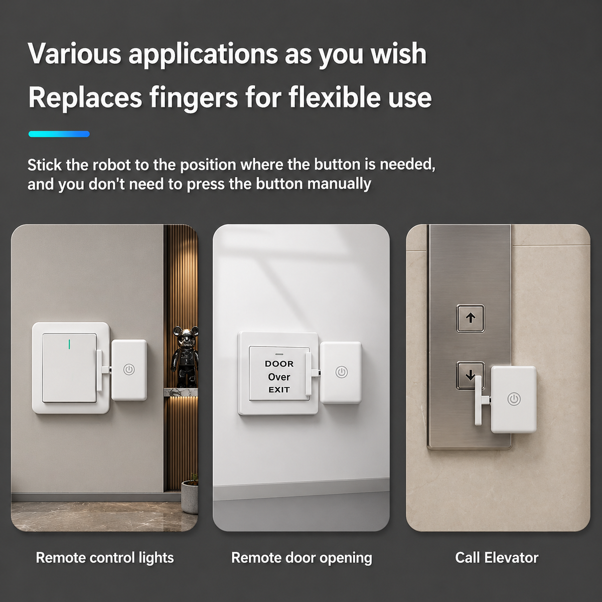 PHAEVOX™ Wireless Light Switch Remote — Control Any Light Without Wiring