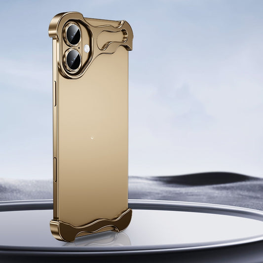 PHAEVOX™ Zinc Alloy Luxury Phone Case — Premium Metal Protection for iPhone