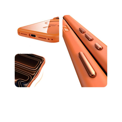 PHAEVOX™ Frosted Magnetic iPhone Case — Shockproof PC, MagSafe-Compatible, iPhone 14–17