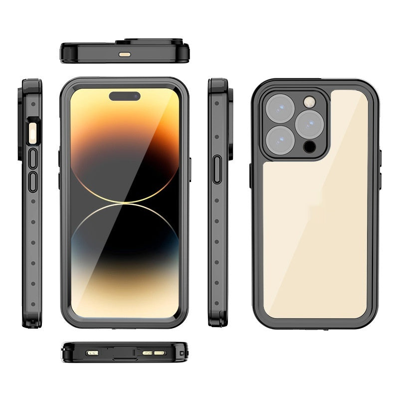 PHAEVOX™ Waterproof MagSafe Case — IP68 Clear iPhone Protection for Any Condition