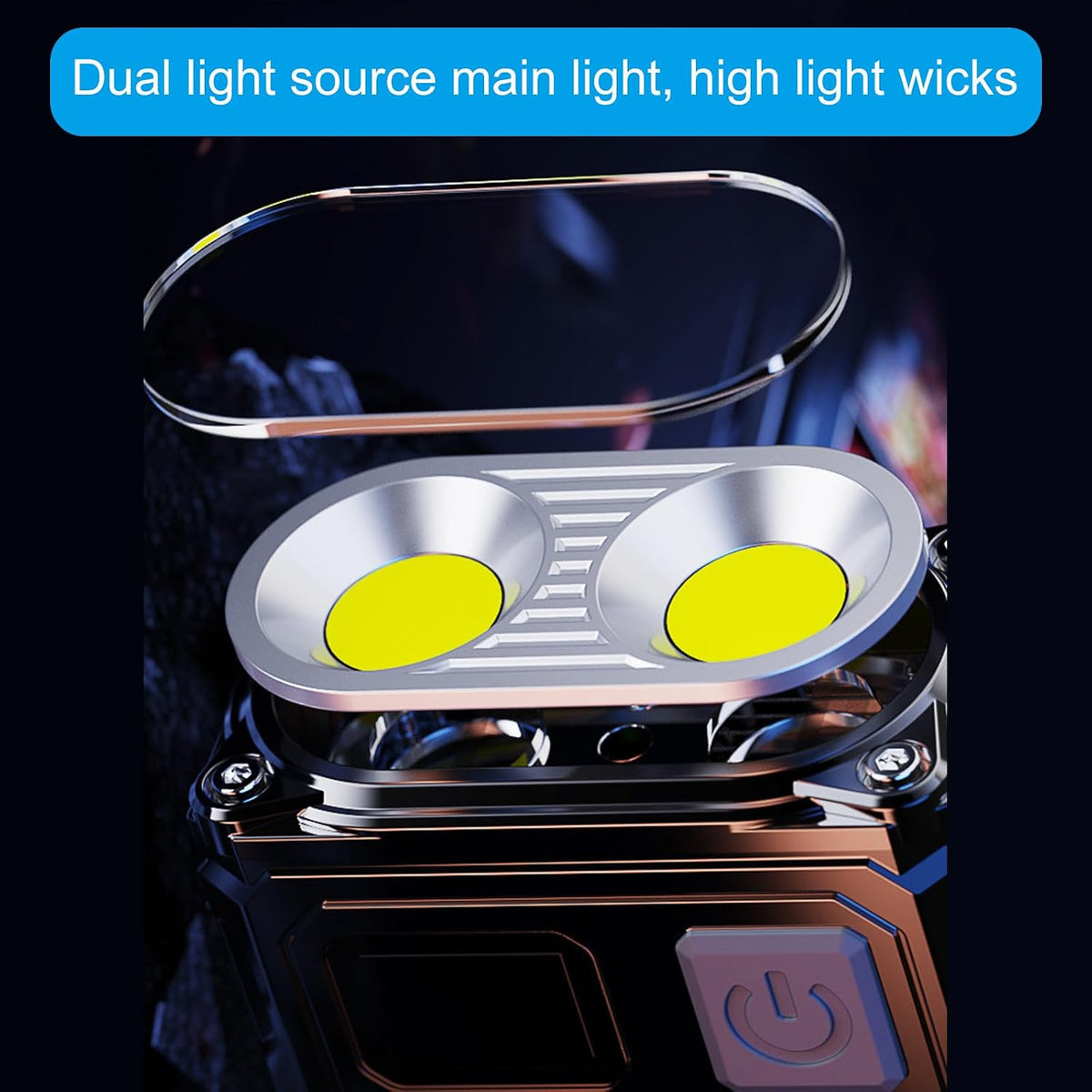 PHAEVOX™ Mini Keychain Flashlight — USB-C Rechargeable, Dual Light Source, Outdoor Ready