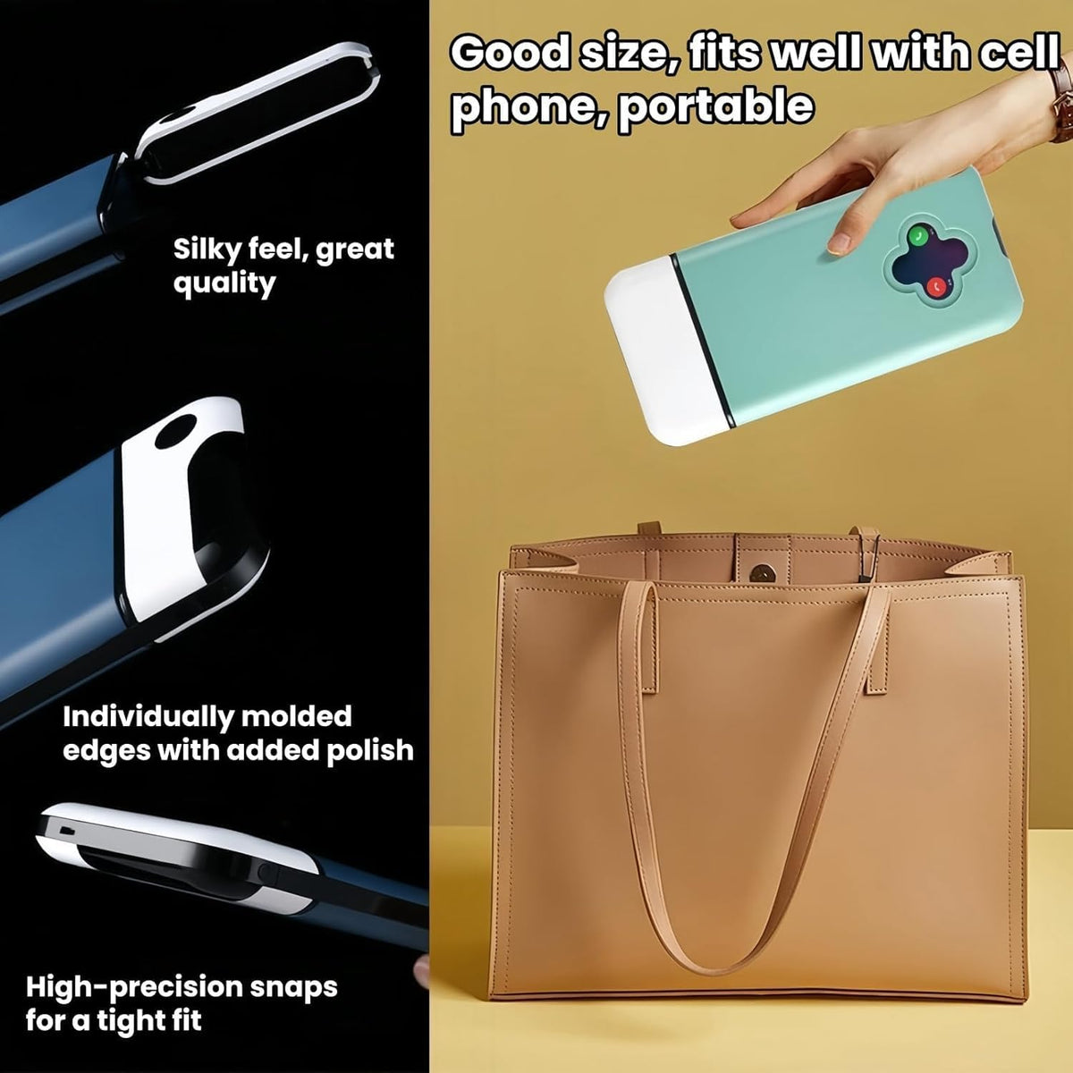 PHAEVOX™ FocusVault — Phone Lock Box | 60-Day Battery | Screen Time Control | 3 Colors
