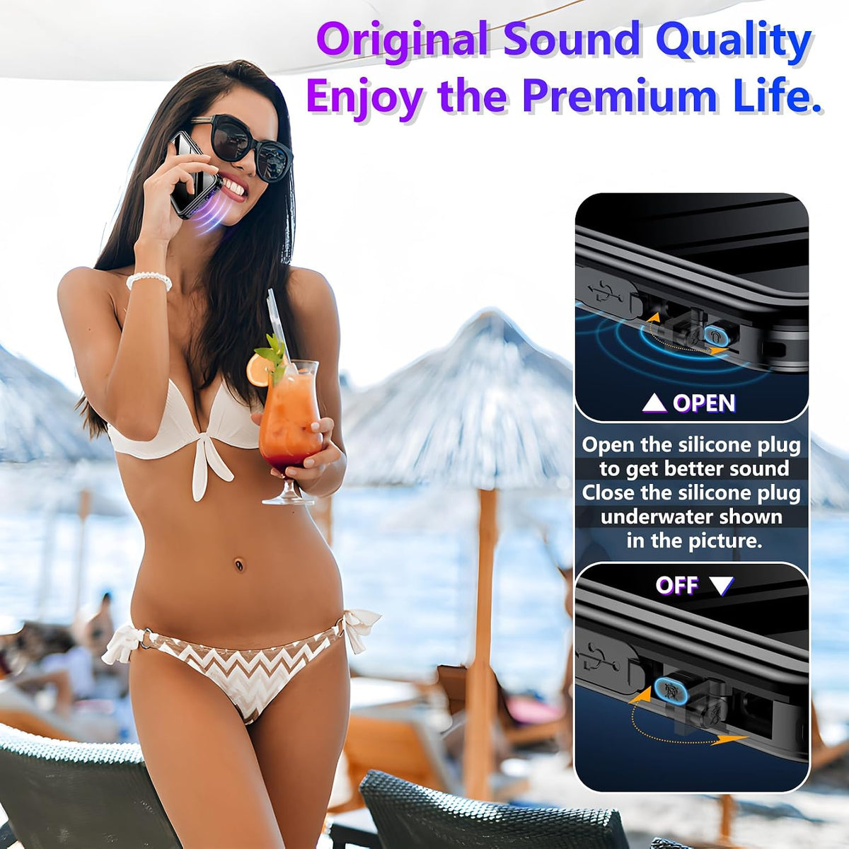 PHAEVOX™ WaterShield Pro — Waterproof Rugged iPhone Case