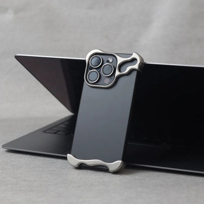 PHAEVOX™ Zinc Alloy Luxury Phone Case — Premium Metal Protection for iPhone