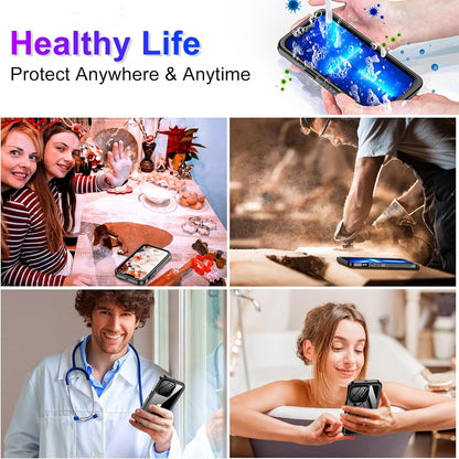 PHAEVOX™ WaterShield Pro — Waterproof Rugged iPhone Case
