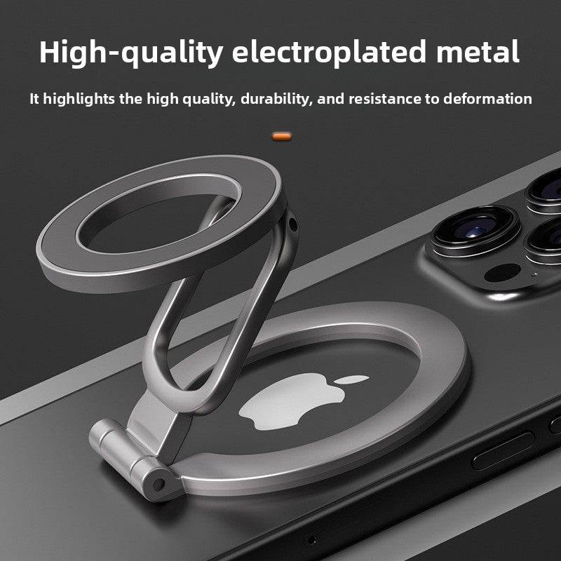 PHAEVOX™ Magnetic Phone Ring Holder & Stand — Metal | MagSafe-Compatible