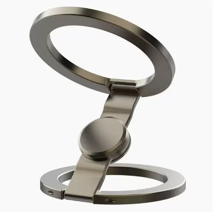 PHAEVOX™ Magnetic Phone Ring Holder & Stand — Metal | MagSafe-Compatible