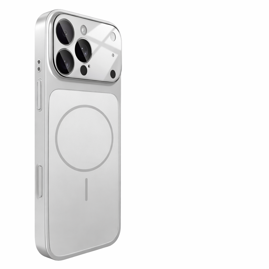 PHAEVOX™ GlassShield Case — Get the iPhone 17 Pro Look on Any iPhone | Frosted Glass + MagSafe | iPhone 13–17