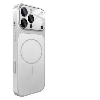 PHAEVOX™ GlassShield Case — Get the iPhone 17 Pro Look on Any iPhone | Frosted Glass + MagSafe | iPhone 13–17