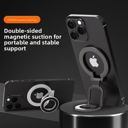 PHAEVOX™ Magnetic Phone Ring Holder & Stand — Metal | MagSafe-Compatible