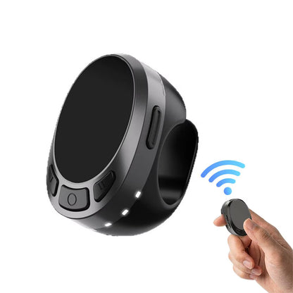 PHAEVOX™ RingTouch Pro — Bluetooth 6.0 Touch Ring Remote | Selfie, Scroll & Video Control | Type-C