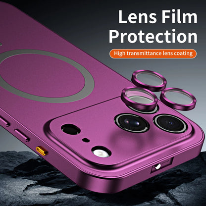 PHAEVOX™ MagFrame Pro — MagSafe Aluminum Alloy Frame iPhone Case | PC Back | 8 Colors | iPhone 13–18 Series