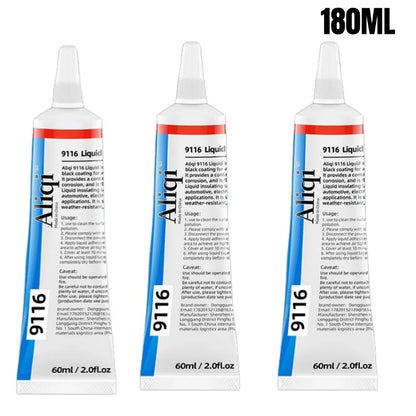 PHAEVOX™ SealCoat — Liquid Electrical Tape & Rubber Insulating Sealant | Waterproof, UV Resistant | 15ml & 60ml