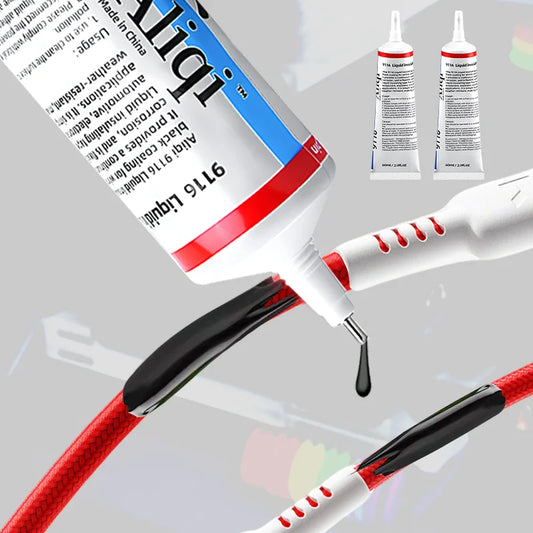 PHAEVOX™ SealCoat — Liquid Electrical Tape & Rubber Insulating Sealant | Waterproof, UV Resistant | 15ml & 60ml