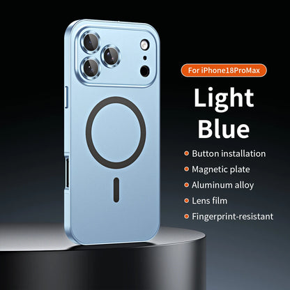 PHAEVOX™ MagFrame Pro — MagSafe Aluminum Alloy Frame iPhone Case | PC Back | 8 Colors | iPhone 13–18 Series