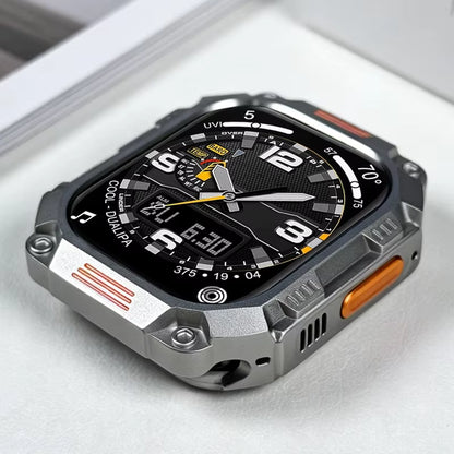 PHAEVOX™ ArmorWatch Ultra — Titanium Metal Case for Apple Watch