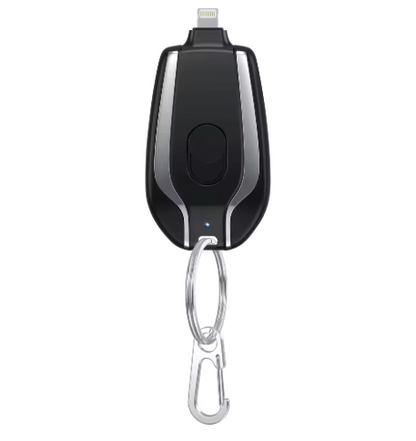 PHAEVOX™ PowerKey — Portable Keyring Charger | USB-C & Lightning | 2 Colors