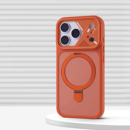 PHAEVOX™ LensGuard Pro — Transforming iPhone Case with Magnetic Stand