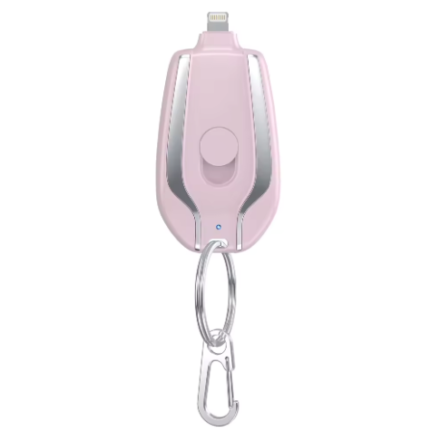 PHAEVOX™ PowerKey — Portable Keyring Charger | USB-C & Lightning | 2 Colors