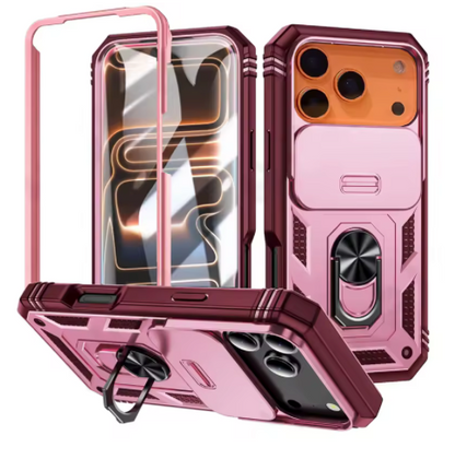 PHAEVOX™ SlideGuard Pro — 3-in-1 iPhone 17 Case