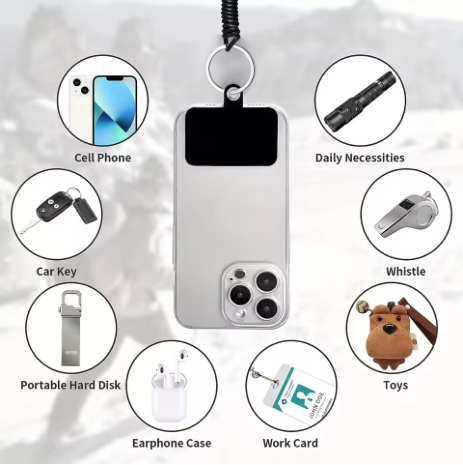 PHAEVOX™ Pro Security Tether — Anti-Drop Phone Lanyard for Any Case
