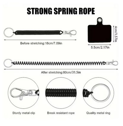 PHAEVOX™ Pro Security Tether — Anti-Drop Phone Lanyard for Any Case