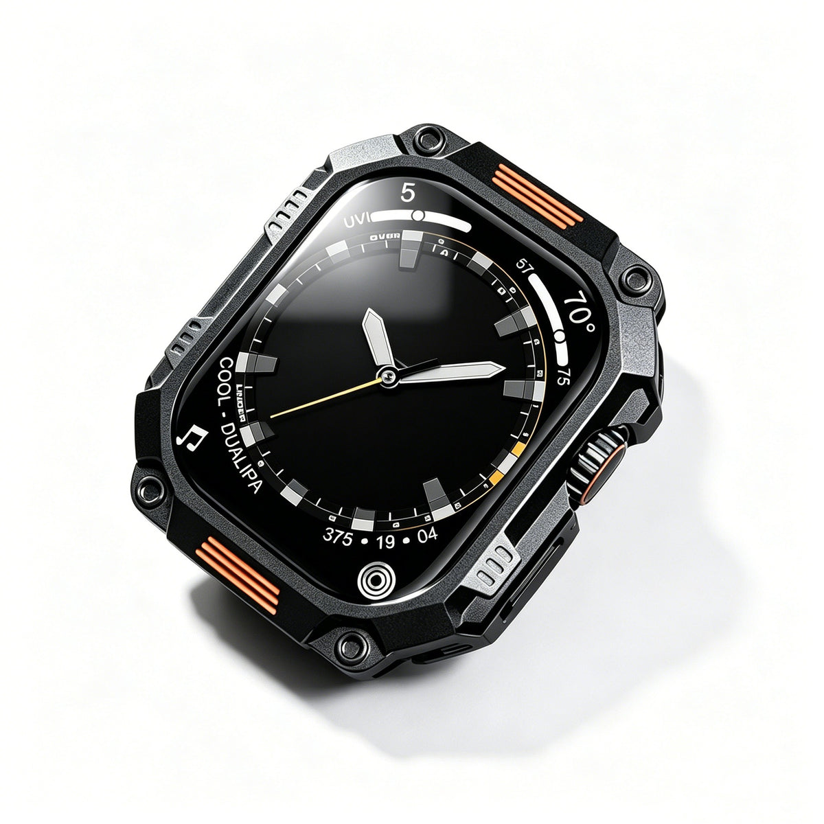 PHAEVOX™ ArmorWatch Ultra — Titanium Metal Case for Apple Watch