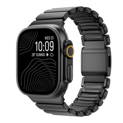 PHAEVOX™ Titanium Magnetic Apple Watch Band — Premium Metal Strap